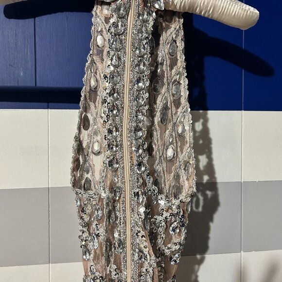 Custom Crystal Gown - Picture 6 of 16